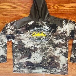 Cabela's Kids Camo Hoodie with Logo